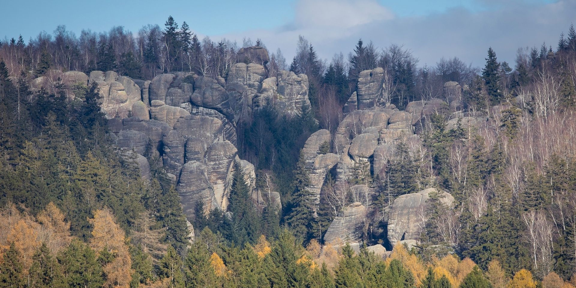 Broumovské stěny foto: Peter Drengubiak
